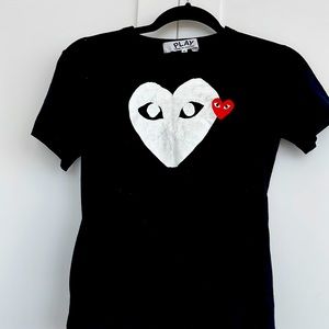 Womens Comme des Garçon tee shirt size S